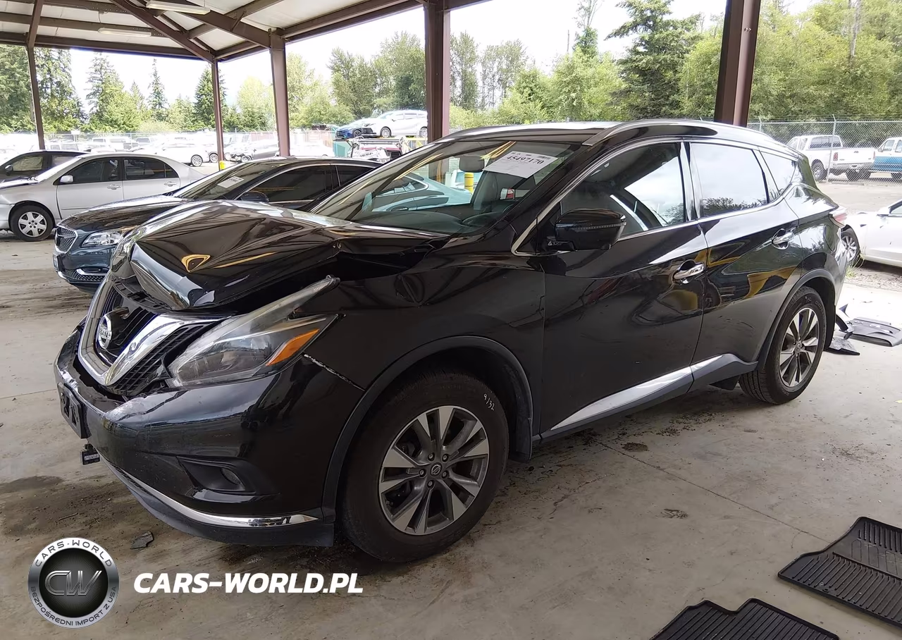 2018 Nissan Murano Platinum-S-Sl-Sv VIN:5N1AZ2MH2JN140282 - 2