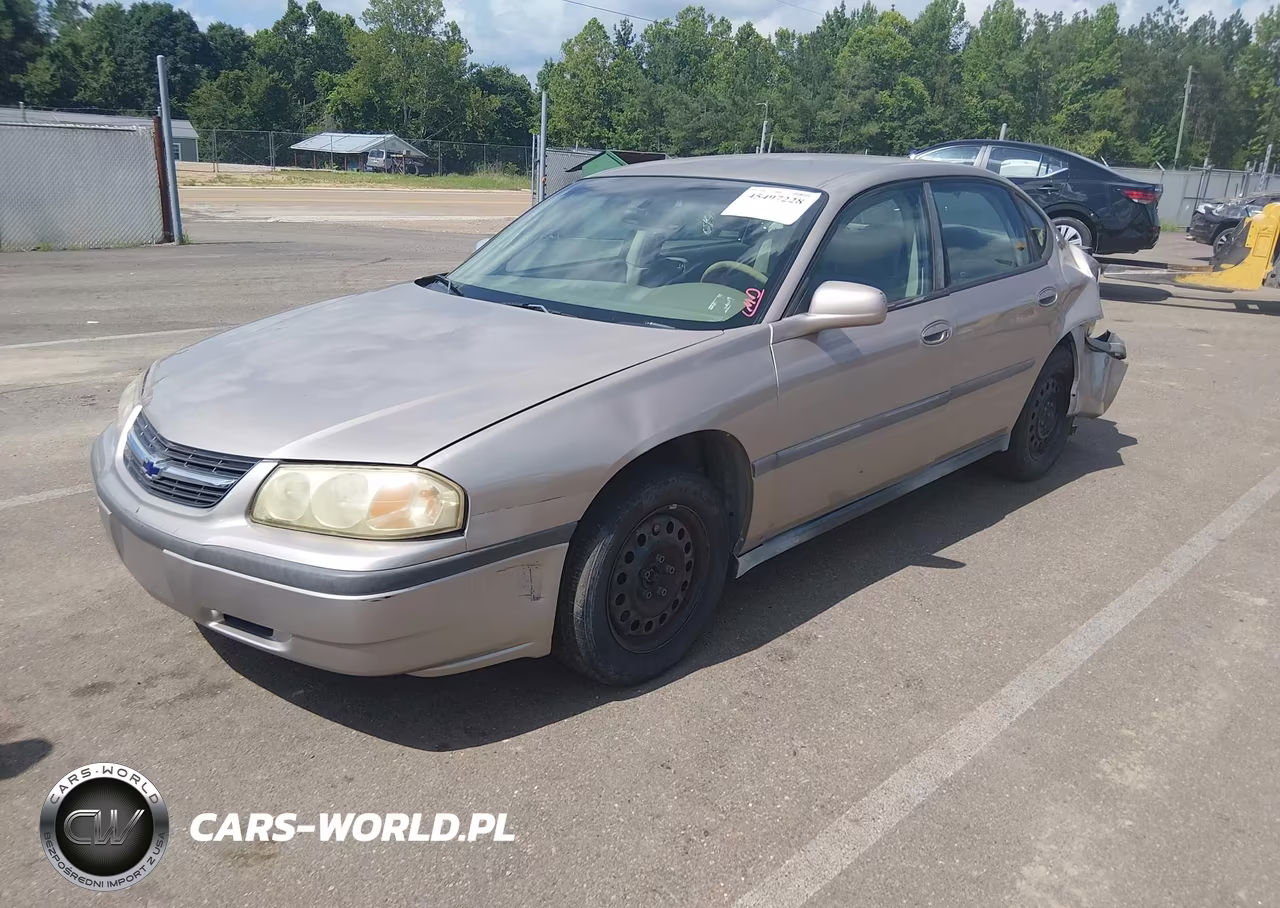 2003 Chevrolet Impala VIN:2G1WF52E03918790 - 2