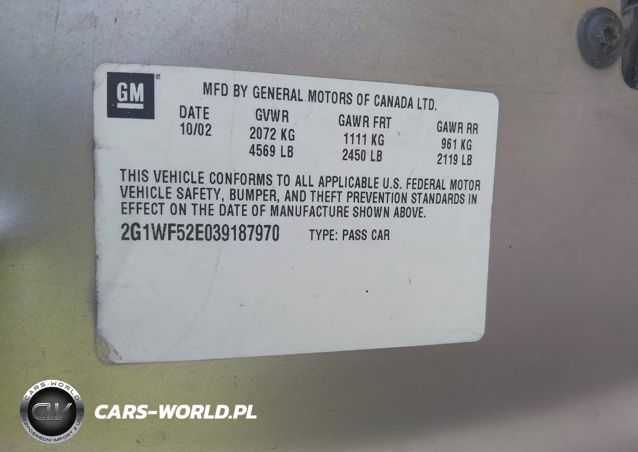 2003 Chevrolet Impala VIN:2G1WF52E03918790 - 9