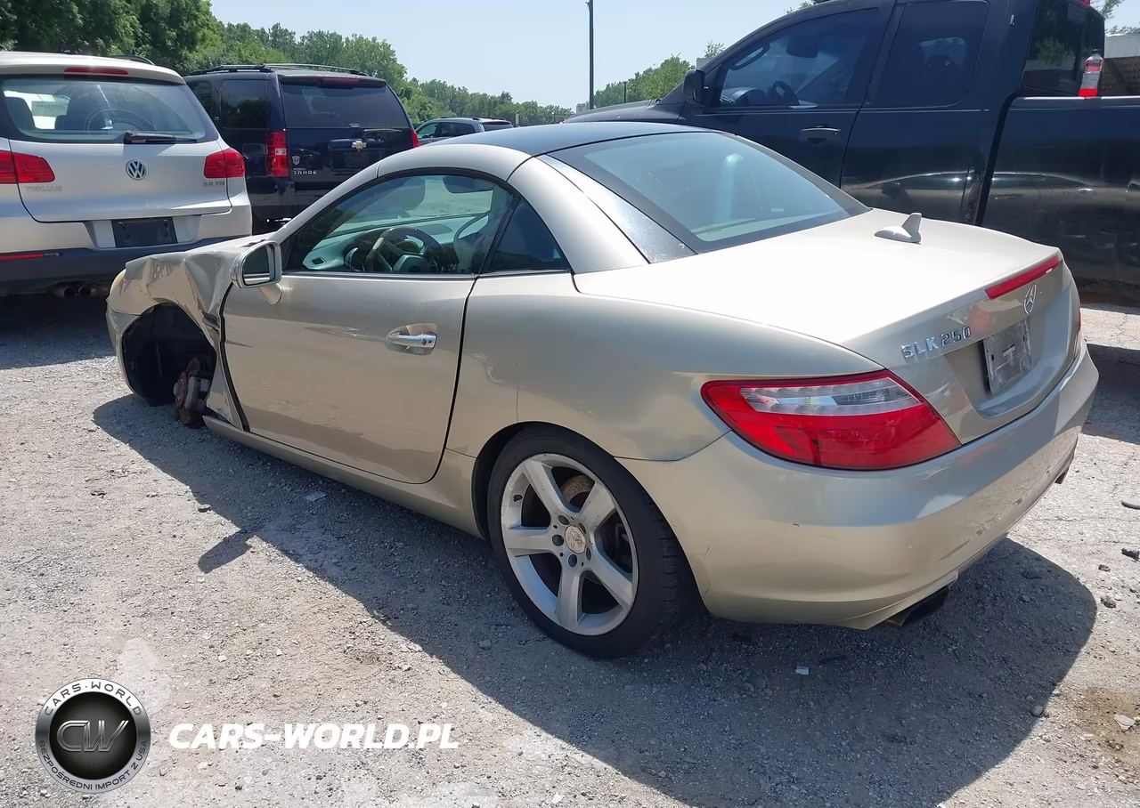 2012 Mercedes-Benz Slk 250 VIN:WDDPK4HAXCF038811 - 3