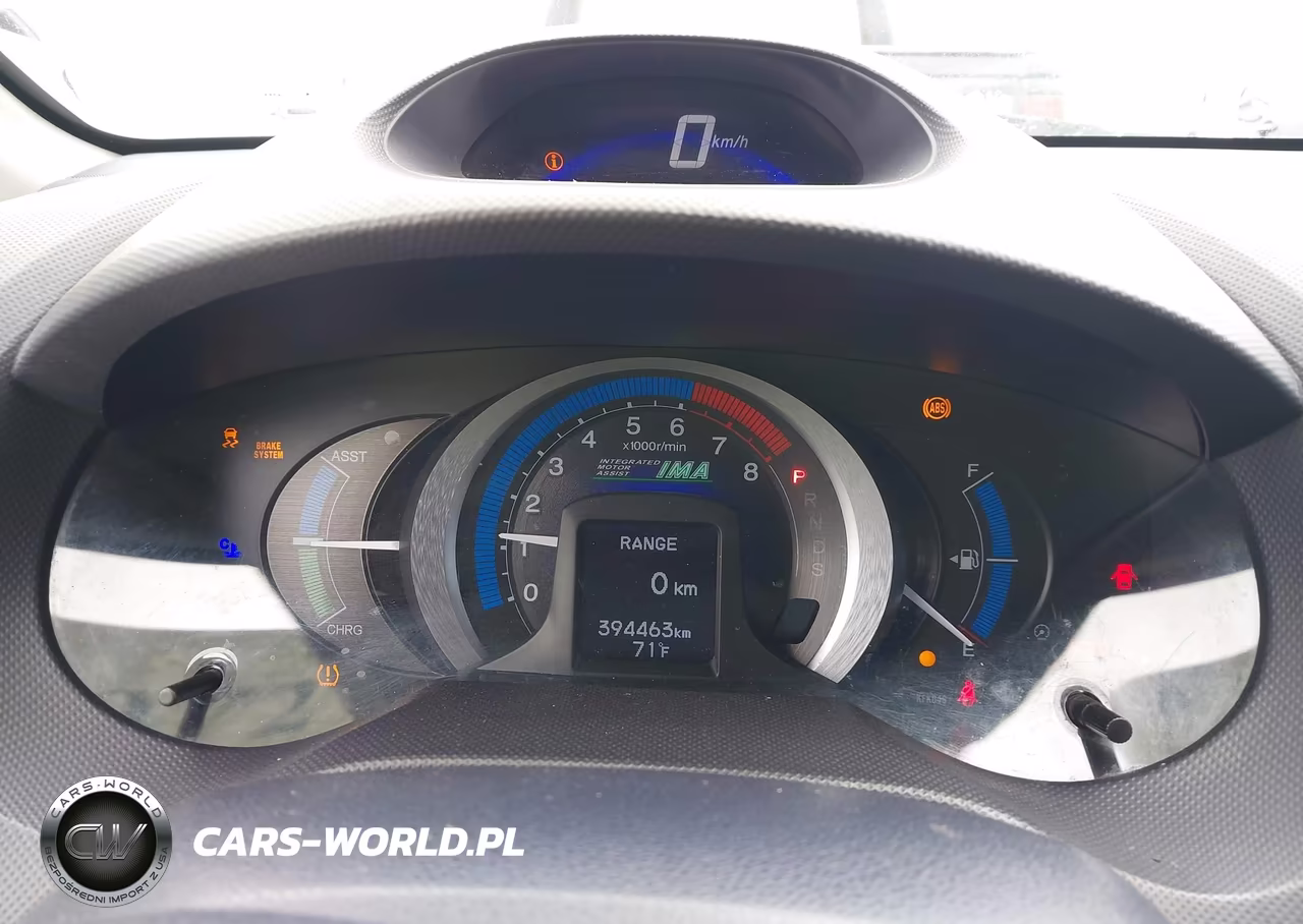 2010 Honda Insight Ex VIN:JHMZE2H74AS010105 - 7