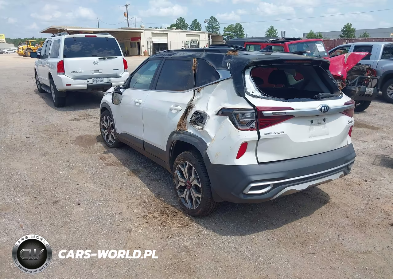 2021 Kia Seltos S Turbo VIN:KNDEUCA23M7093881 - 3