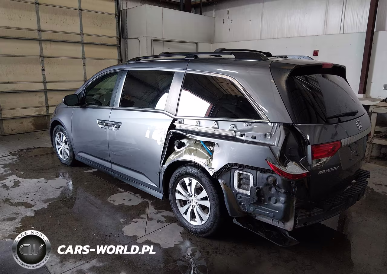 2014 Honda Odyssey Ex-L VIN:5FNRL5H61EB041394 - 3