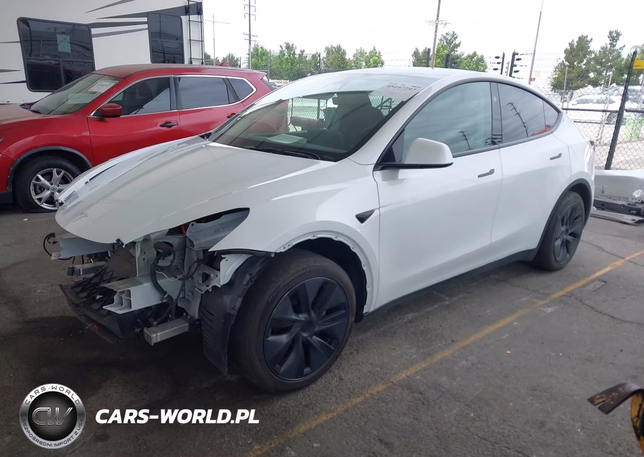 2024 Tesla Model Y Long Range Single Motor Rear-Wheel Drive-Rwd VIN:7SAYGDED4RF214265 - 2