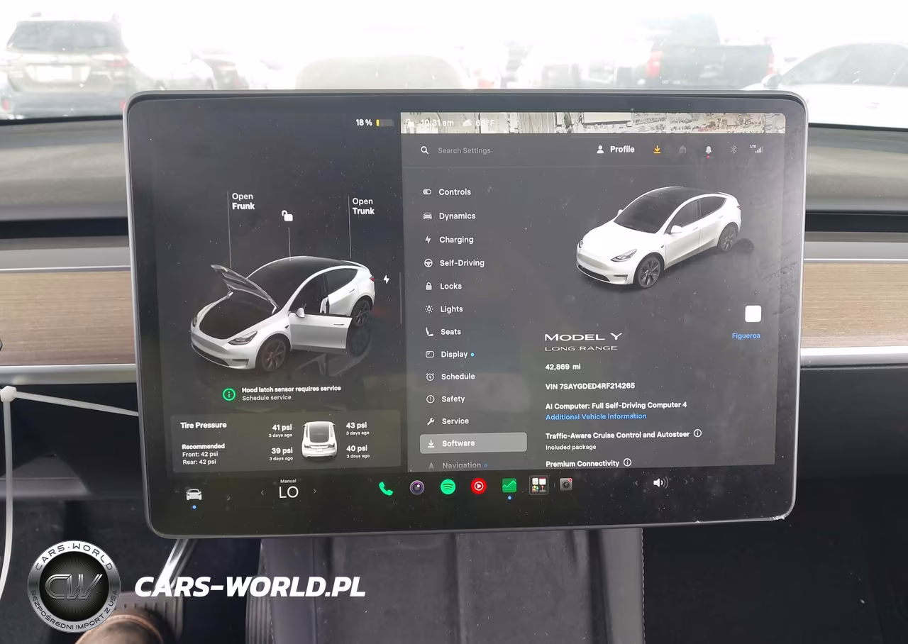 2024 Tesla Model Y Long Range Single Motor Rear-Wheel Drive-Rwd VIN:7SAYGDED4RF214265 - 7