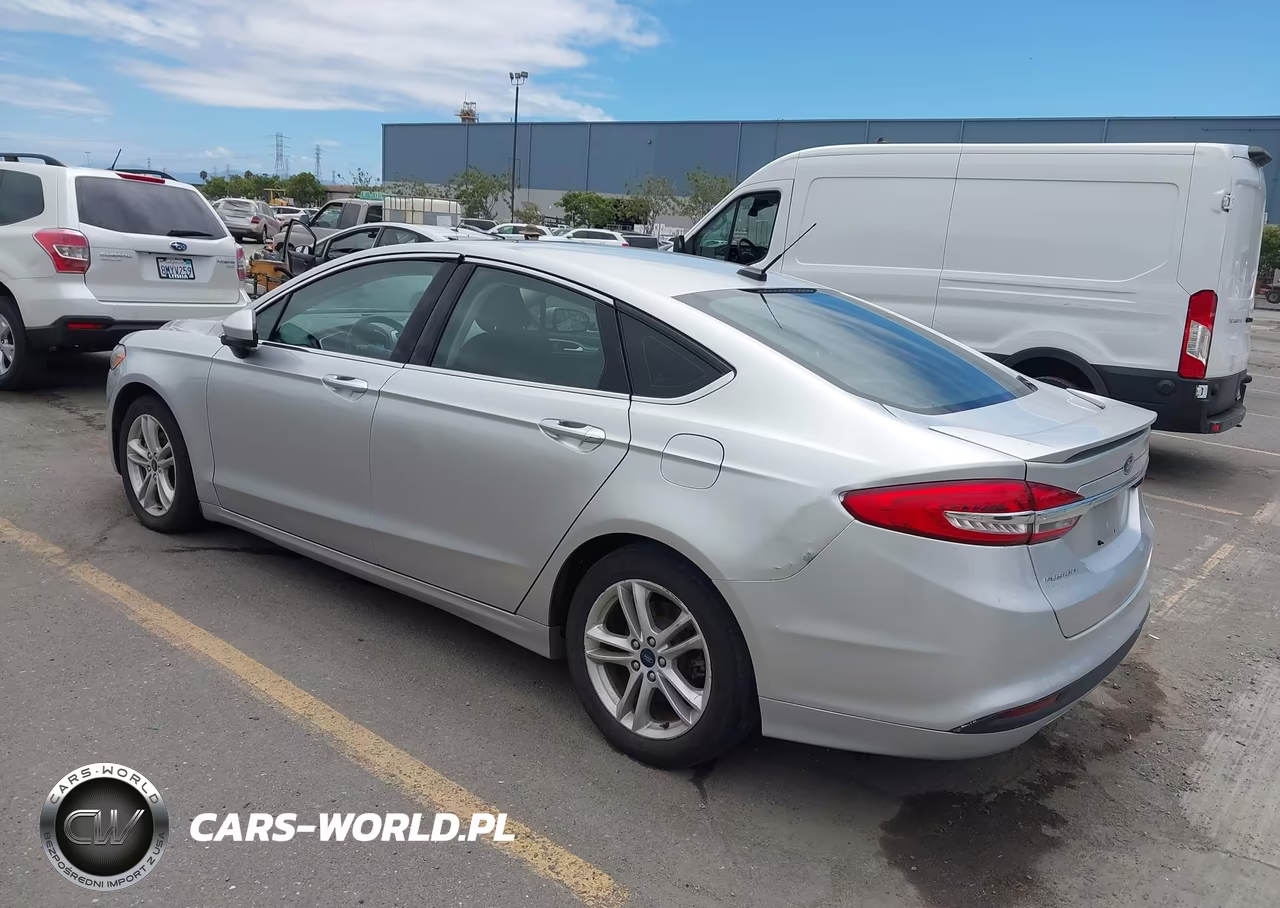 2018 Ford Fusion Hybrid Se VIN:3FA6P0LU4JR247808 - 3