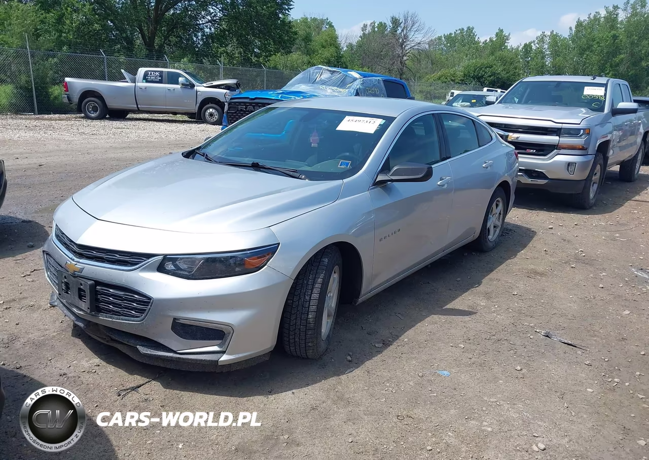 2017 Chevrolet Malibu Ls VIN:1G1ZB5ST0HF248983 - 2