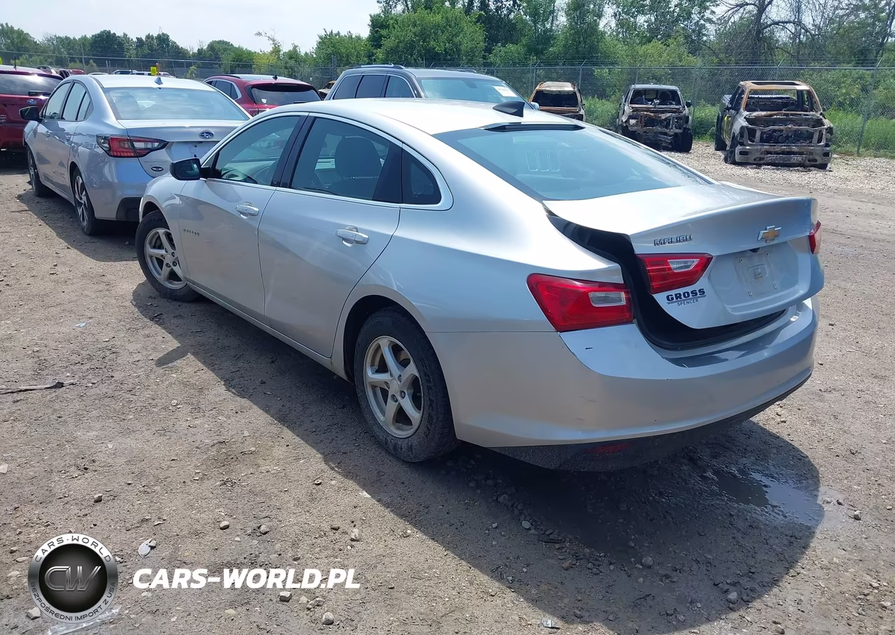 2017 Chevrolet Malibu Ls VIN:1G1ZB5ST0HF248983 - 3
