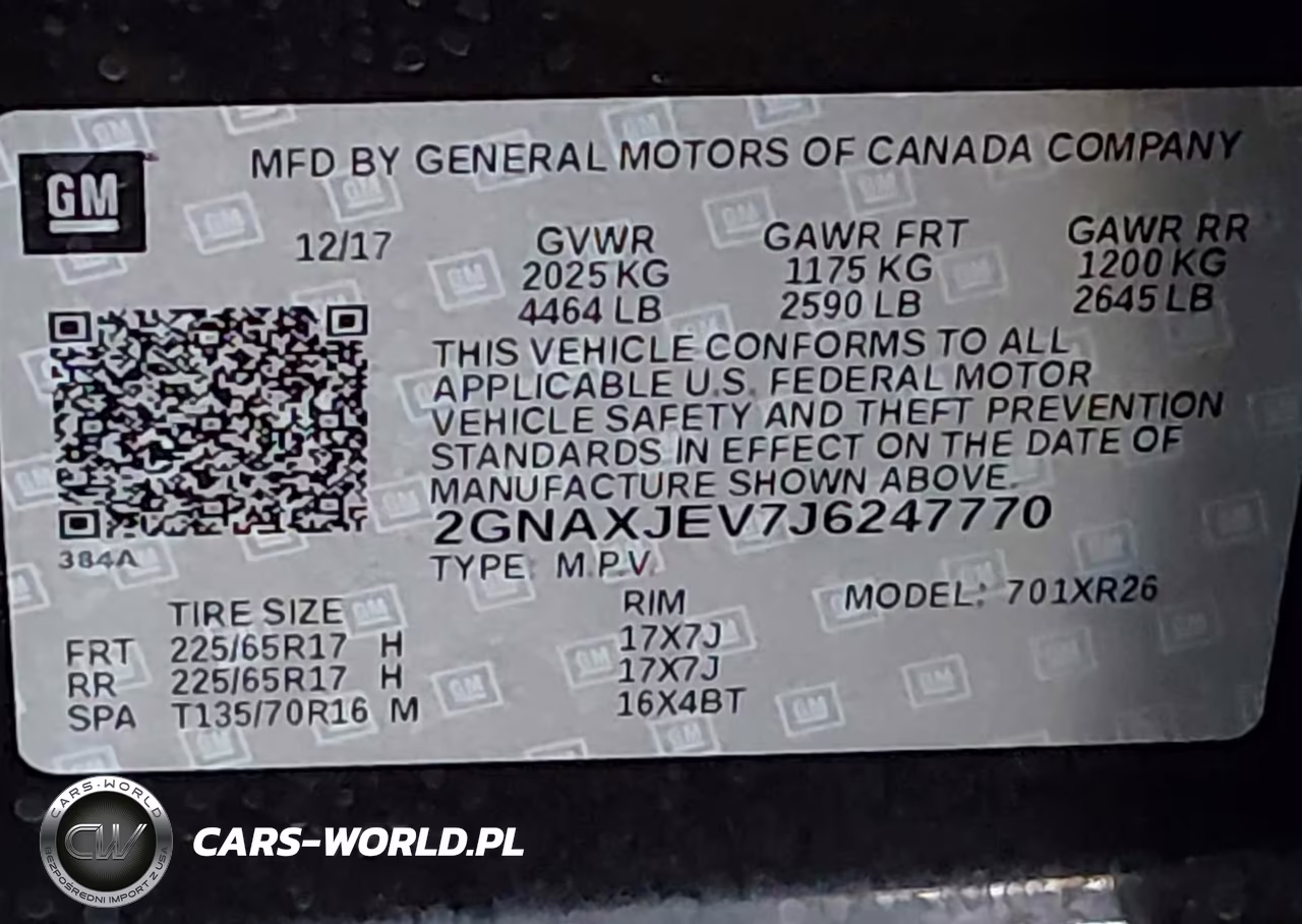 2018 Chevrolet Equinox Lt VIN:2GNAXJEV7J6247770 - 9