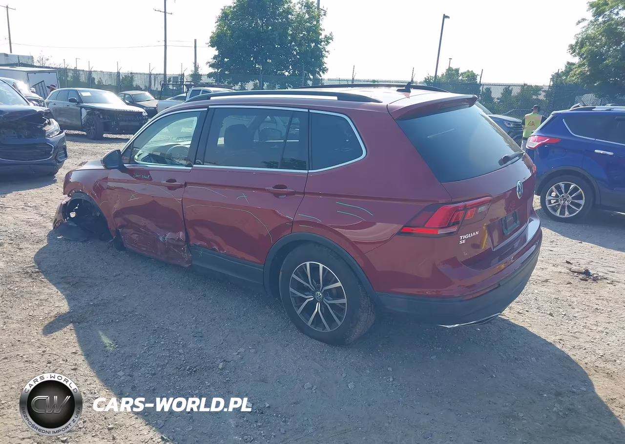 2019 Volkswagen Tiguan 2.0T Se-2.0T Sel-2.0T Sel R-Line-2.0T Sel R-Line Black VIN:3VV2B7AX2KM094469 - 3