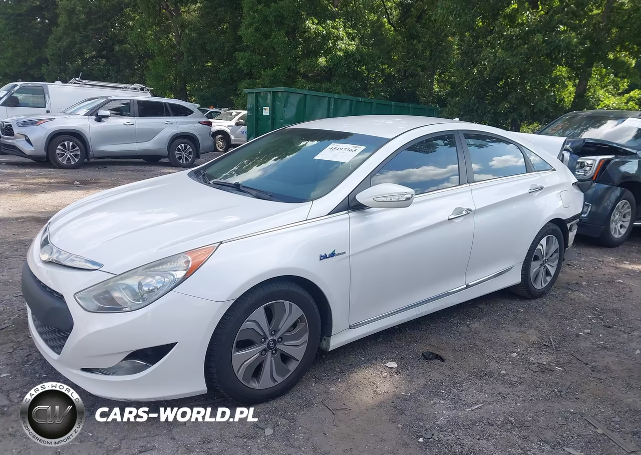 2013 Hyundai Sonata Hybrid Limited VIN:KMHEC4A41DA091653 - 14