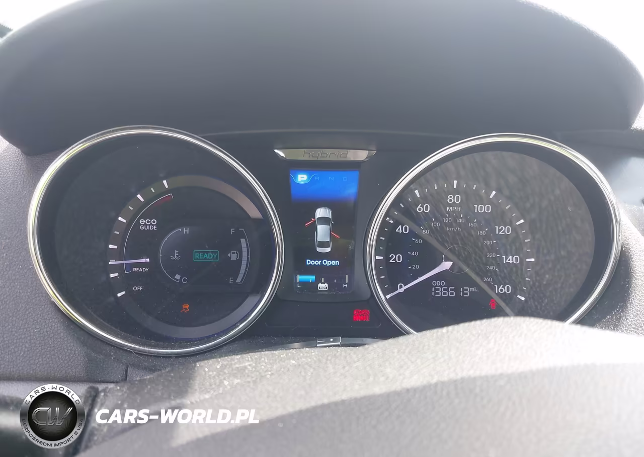 2013 Hyundai Sonata Hybrid Limited VIN:KMHEC4A41DA091653 - 7