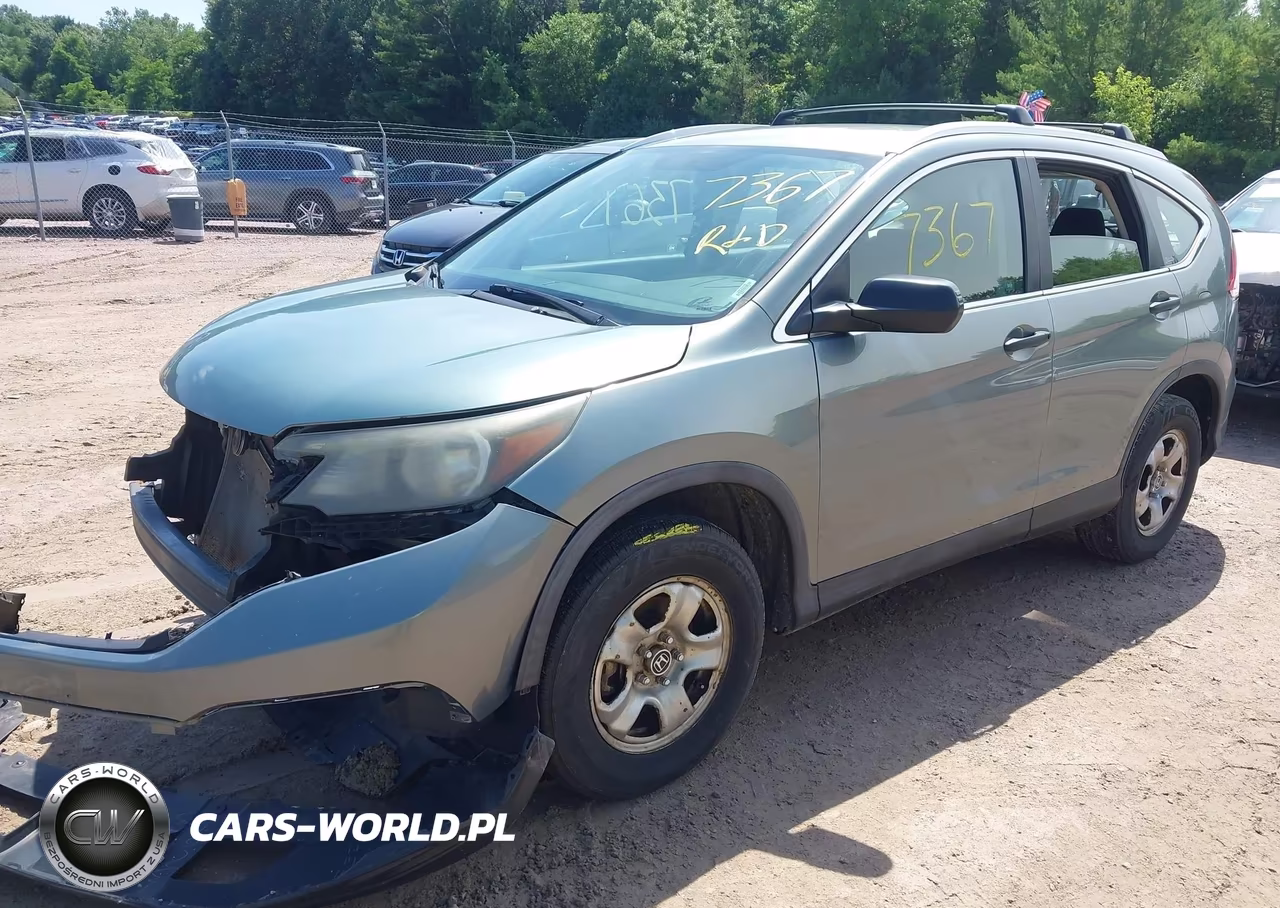 2012 Honda Cr-V Lx VIN:5J6RM4H32CL017123 - 2