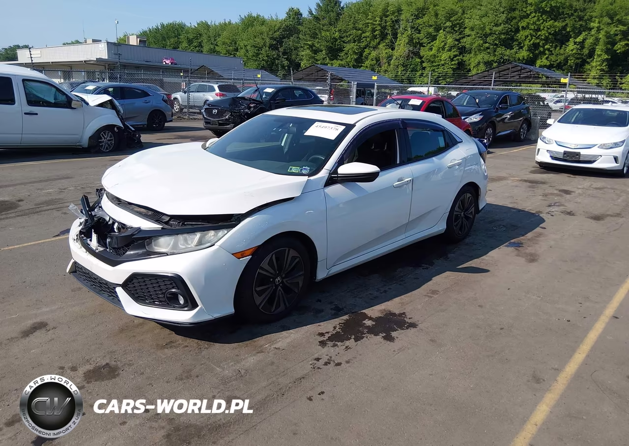 2017 Honda Civic Ex VIN:SHHFK7H51HU427342 - 2