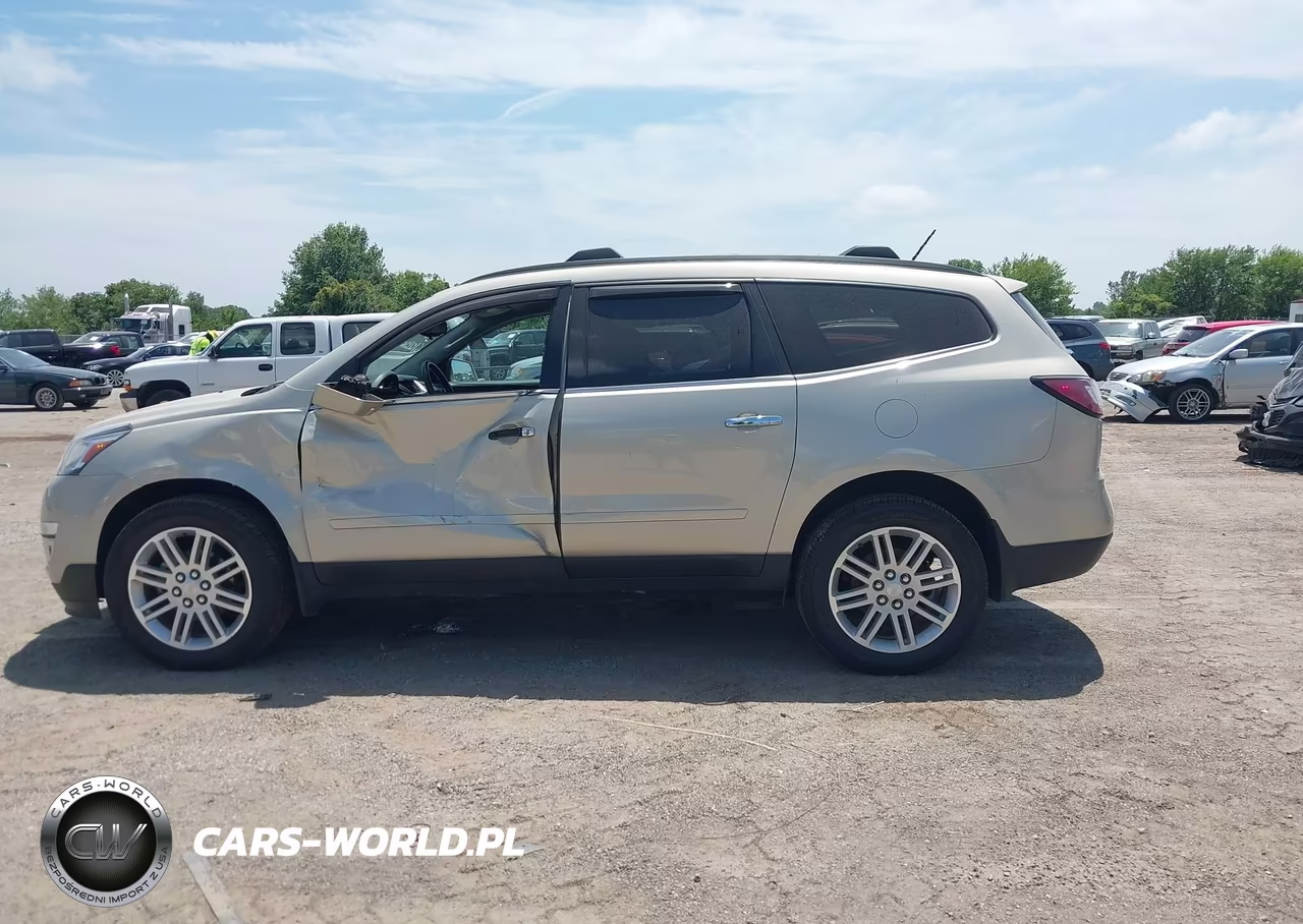 2015 Chevrolet Traverse Lt VIN:1GNKRGKD3FJ246512 - 14