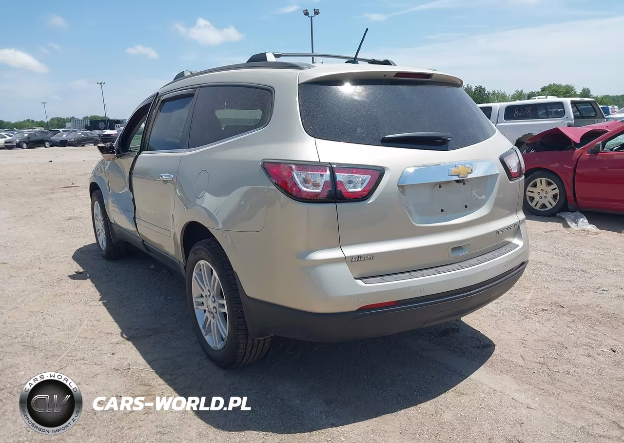 2015 Chevrolet Traverse Lt VIN:1GNKRGKD3FJ246512 - 3