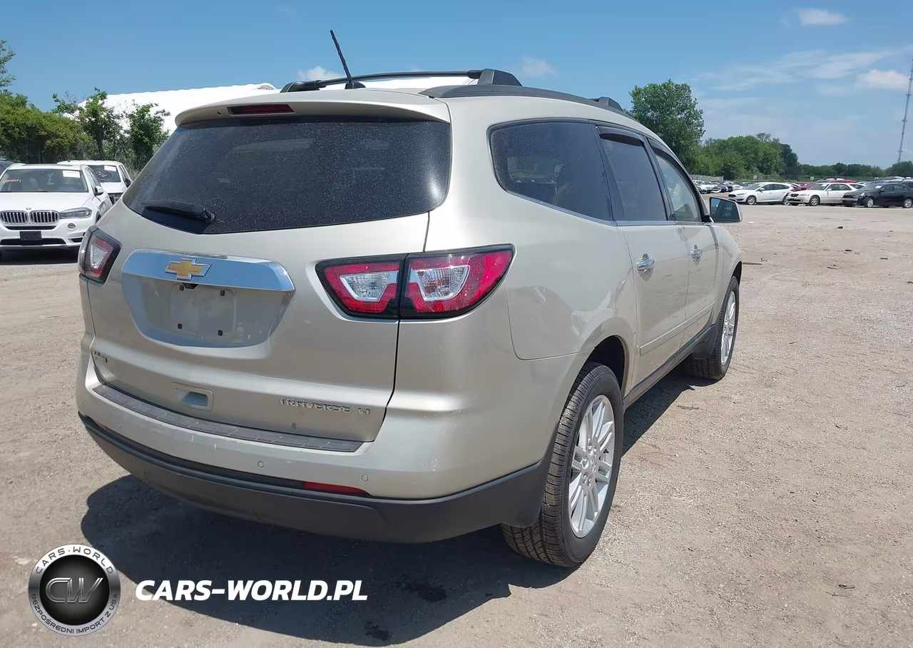 2015 Chevrolet Traverse Lt VIN:1GNKRGKD3FJ246512 - 4
