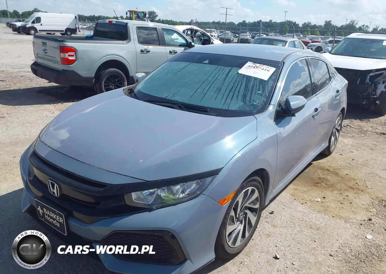 2019 Honda Civic Lx VIN:SHHFK7H37KU415802 - 2