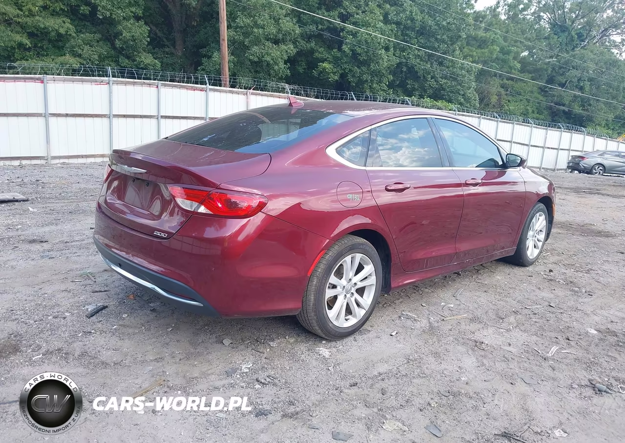 2017 Chrysler 200 Limited Platinum VIN:1C3CCCAB4HN505354 - 4