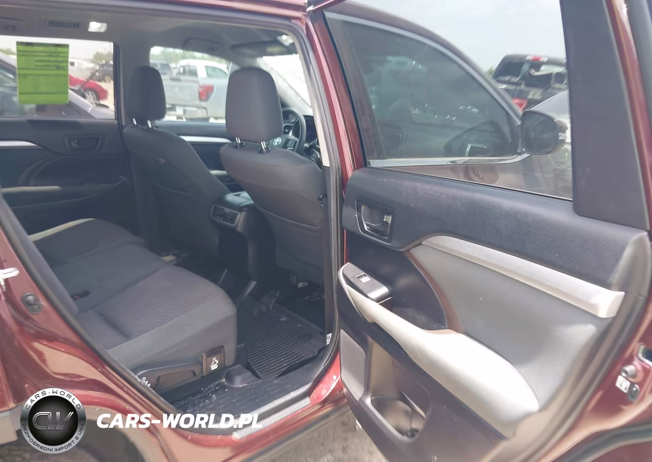 2019 Toyota Highlander Le VIN:5TDZARFH8KS051591 - 8