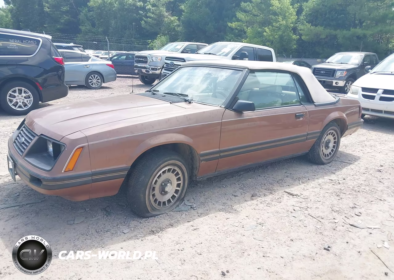 1983 Ford Mustang VIN:1FABP2737DF129958 - 2