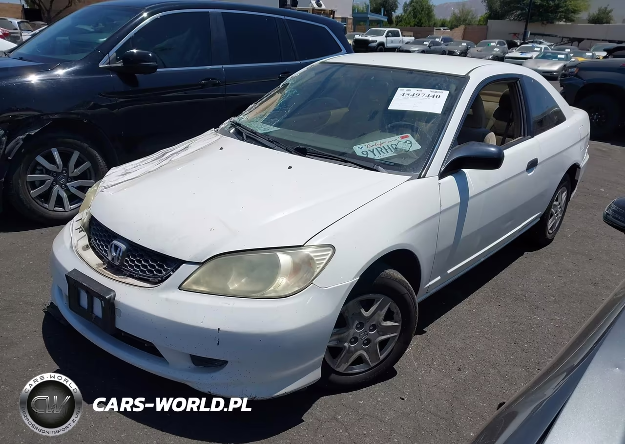 2004 Honda Civic Vp VIN:1HGEM22174L048631 - 2