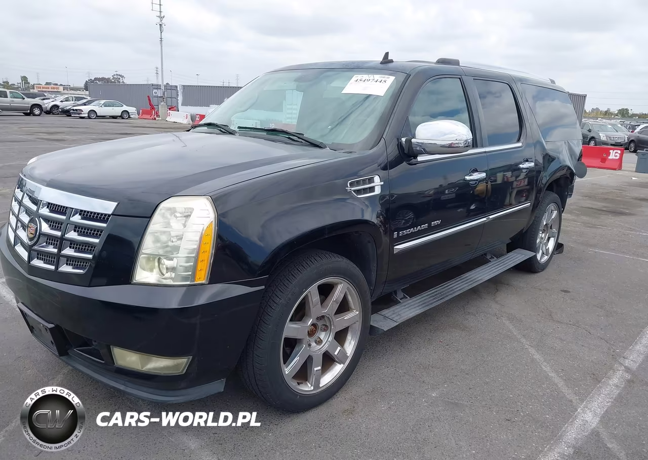 2008 Cadillac Escalade Esv VIN:1GYFK66868R161118 - 2