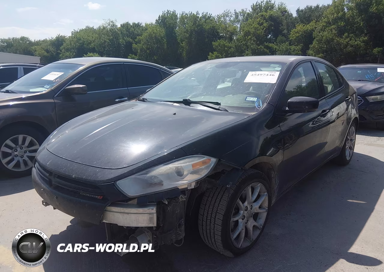 2013 Dodge Dart Sxt VIN:1C3CDFBA4DD141571 - 2