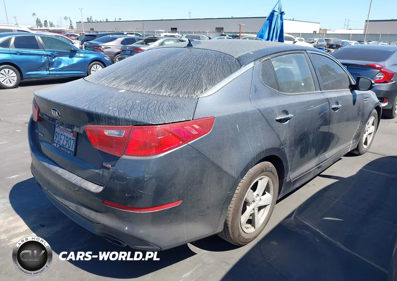 2015 Kia Optima Lx VIN:KNAGM4A76F5599422 - 4