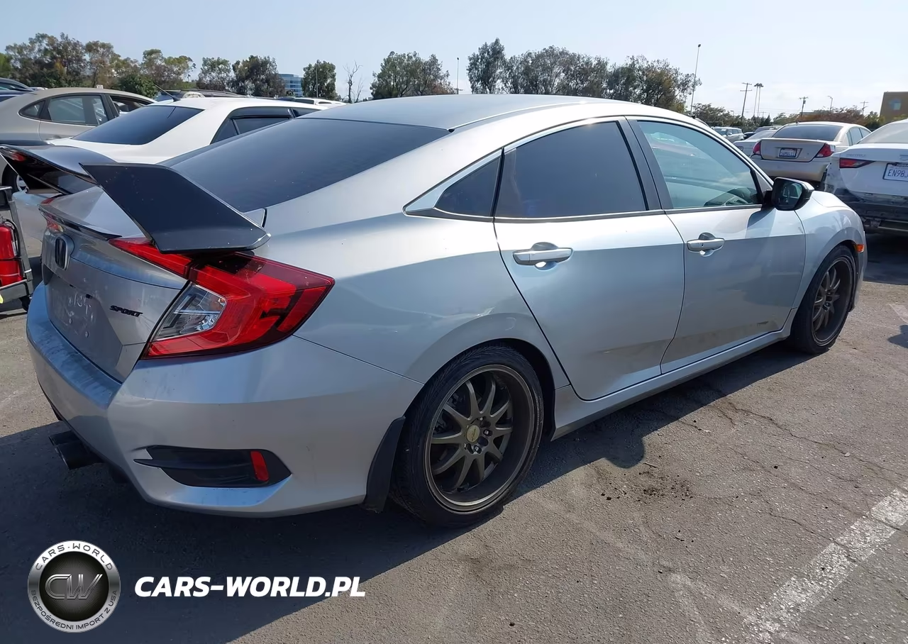 2020 Honda Civic Sport VIN:19XFC2F89LE214779 - 4
