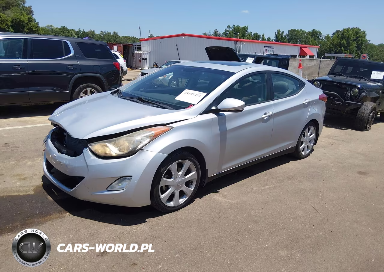2013 Hyundai Elantra Limited VIN:KMHDH4AEXDU511821 - 2
