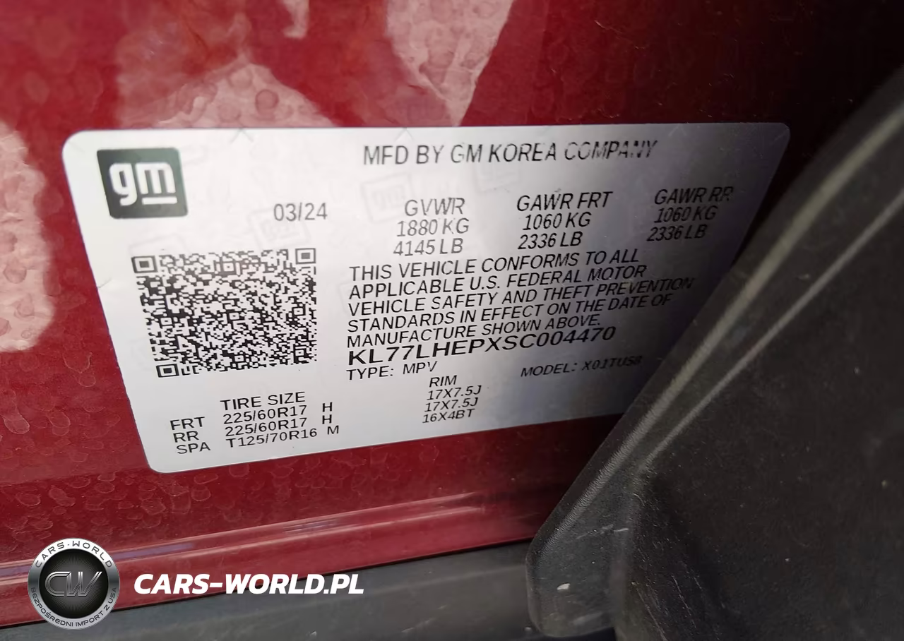 2025 Chevrolet Trax Fwd Lt VIN:KL77LHEPXSC004470 - 9