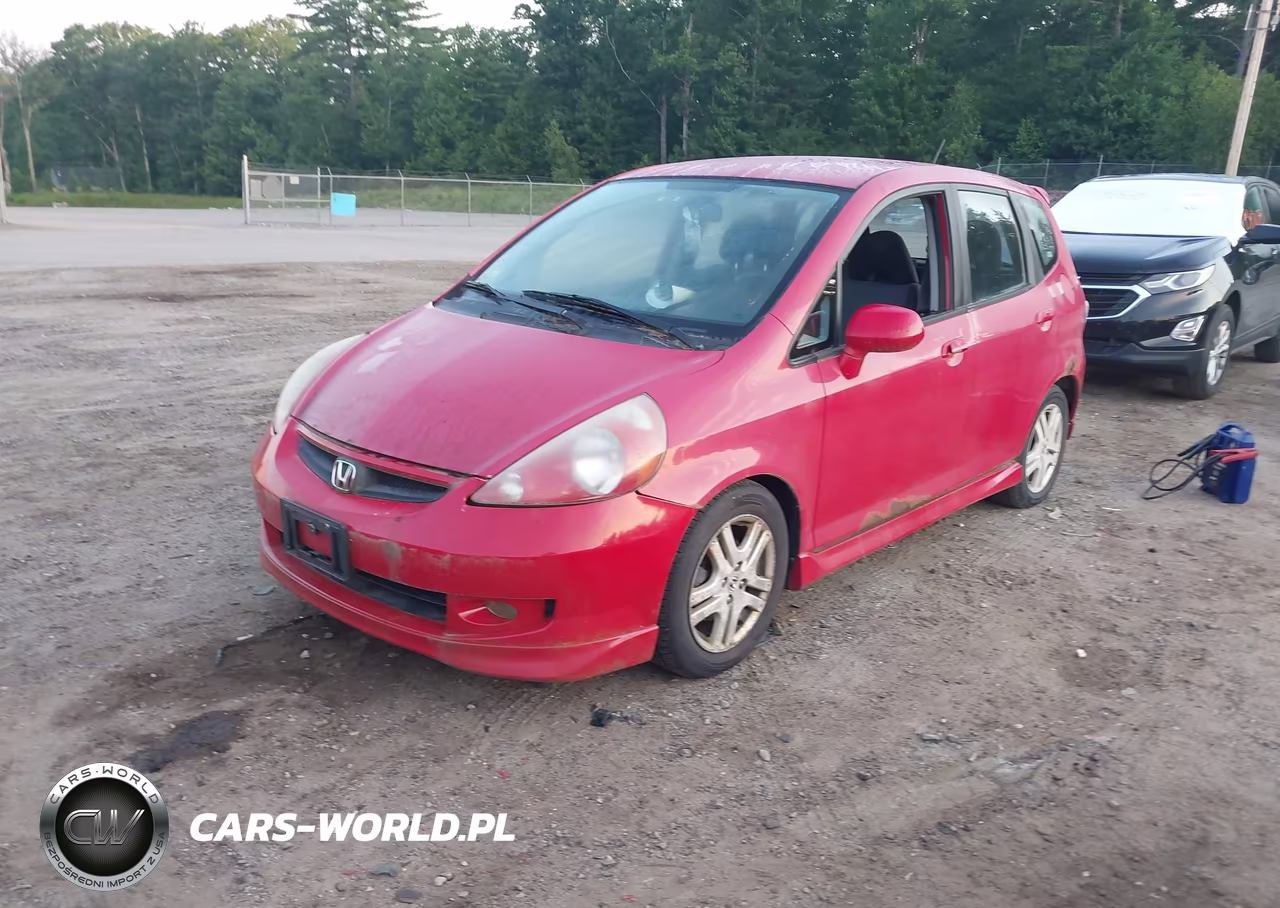 2007 Honda Fit Sport VIN:JHMGD37617S000276 - 2