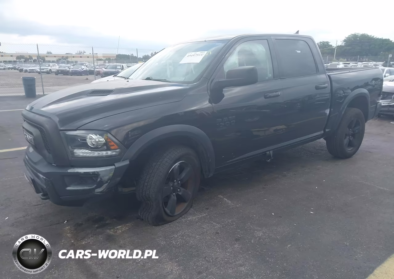2019 Ram 1500 Classic Warlock 4X4 5'7 Box VIN:1C6RR7LG1KS677880 - 2