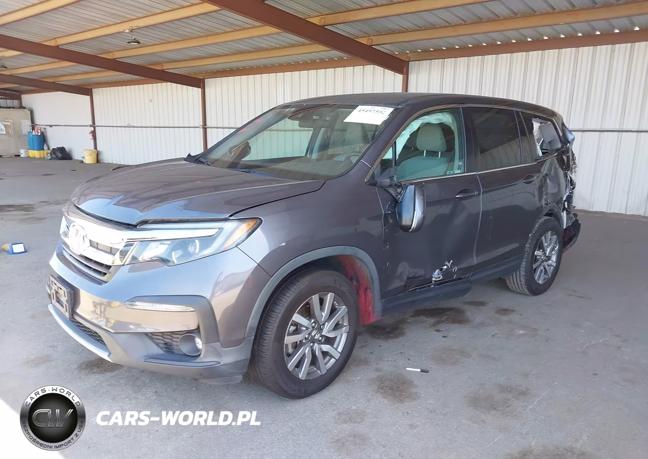 2019 Honda Pilot Ex VIN:5FNYF5H38KB044829 - 2