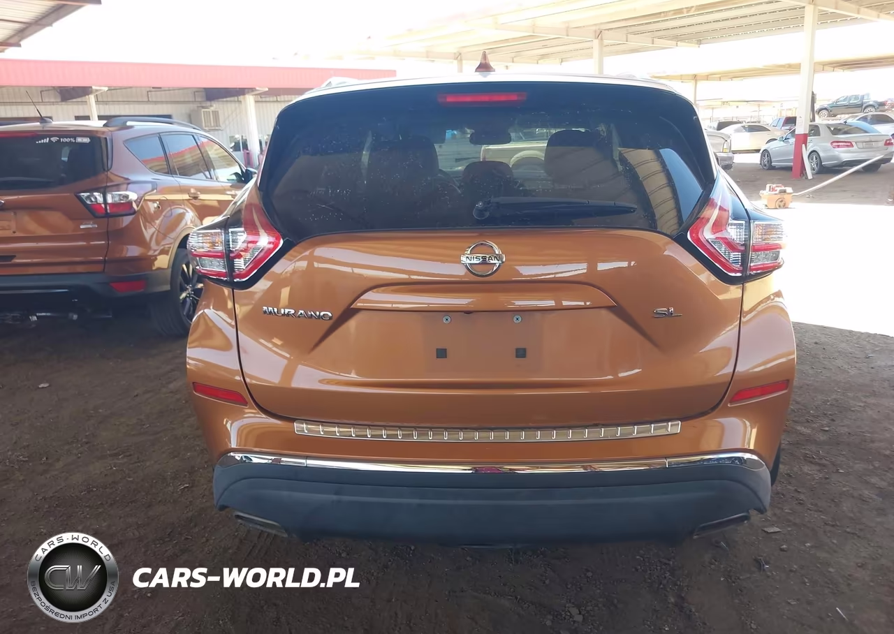 2017 Nissan Murano Sl VIN:5N1AZ2MG5HN105172 - 17
