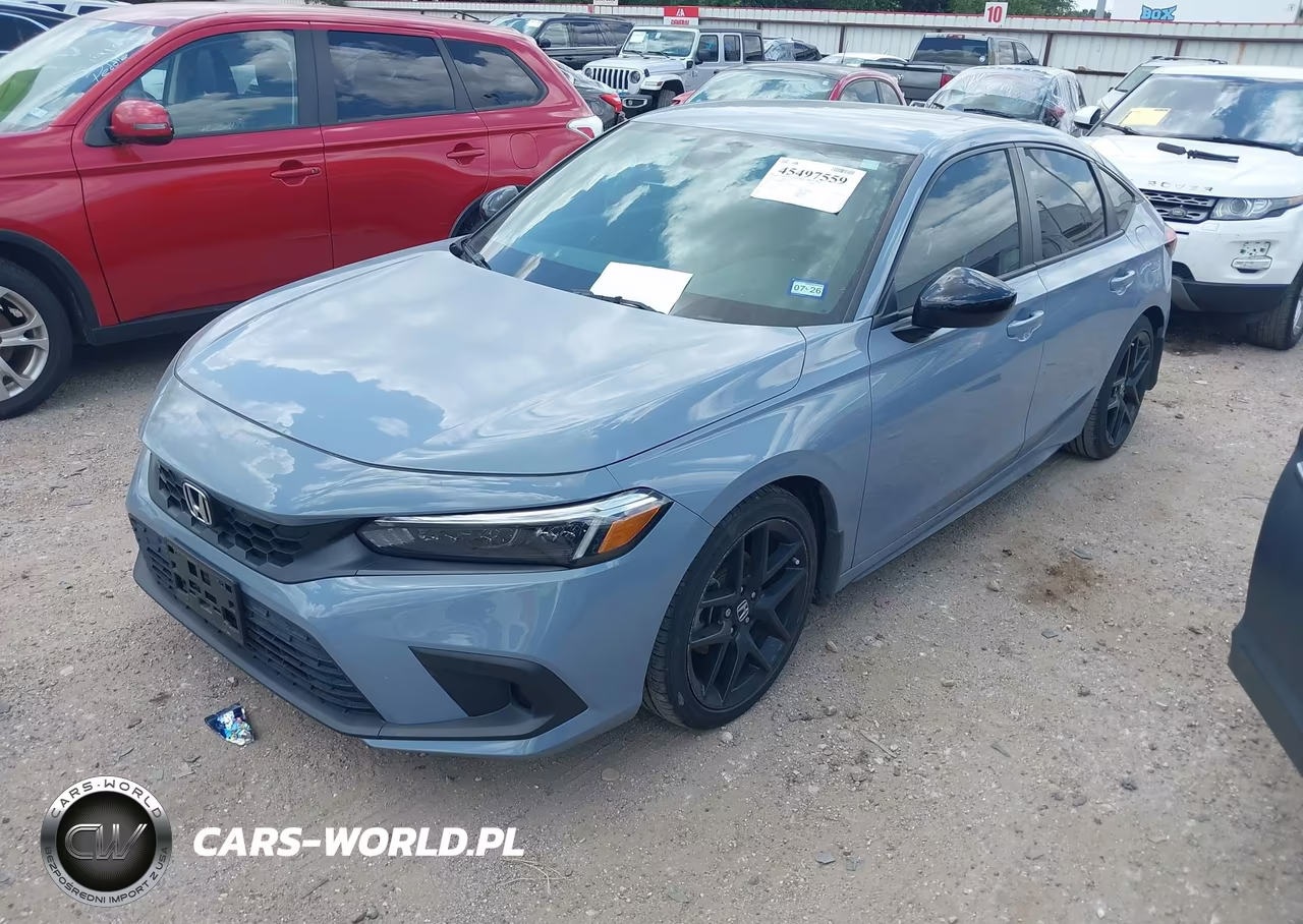 2024 Honda Civic Sport VIN:19XFL2H88RE037602 - 2