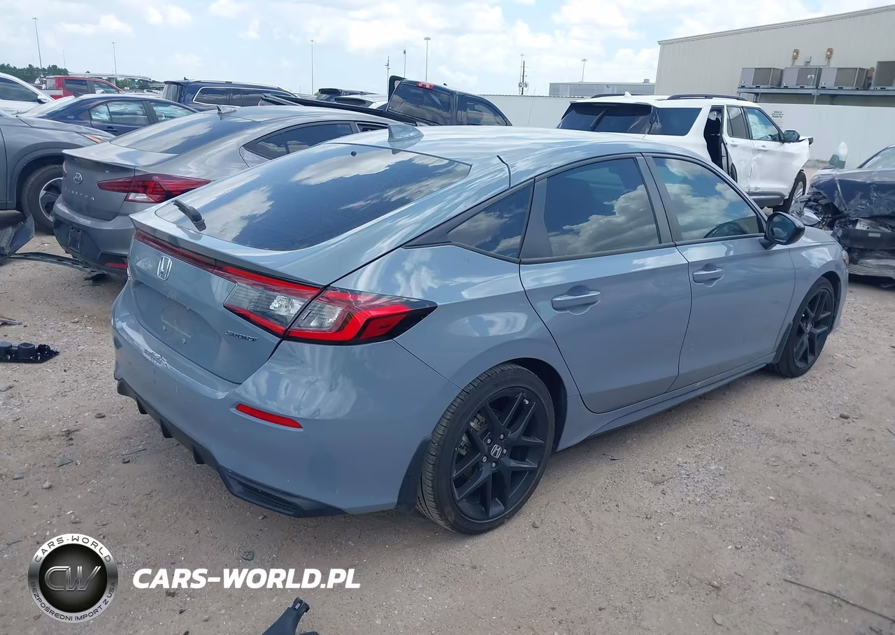 2024 Honda Civic Sport VIN:19XFL2H88RE037602 - 4