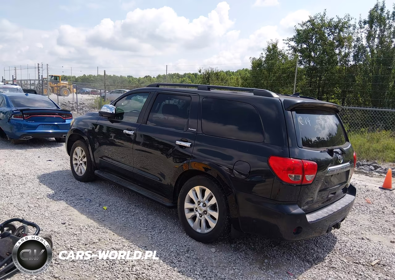 2011 Toyota Sequoia Platinum 5.7L V8 VIN:5TDYY5G12BS035291 - 3