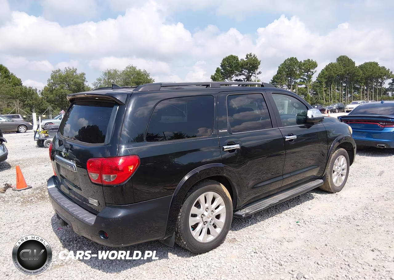 2011 Toyota Sequoia Platinum 5.7L V8 VIN:5TDYY5G12BS035291 - 4