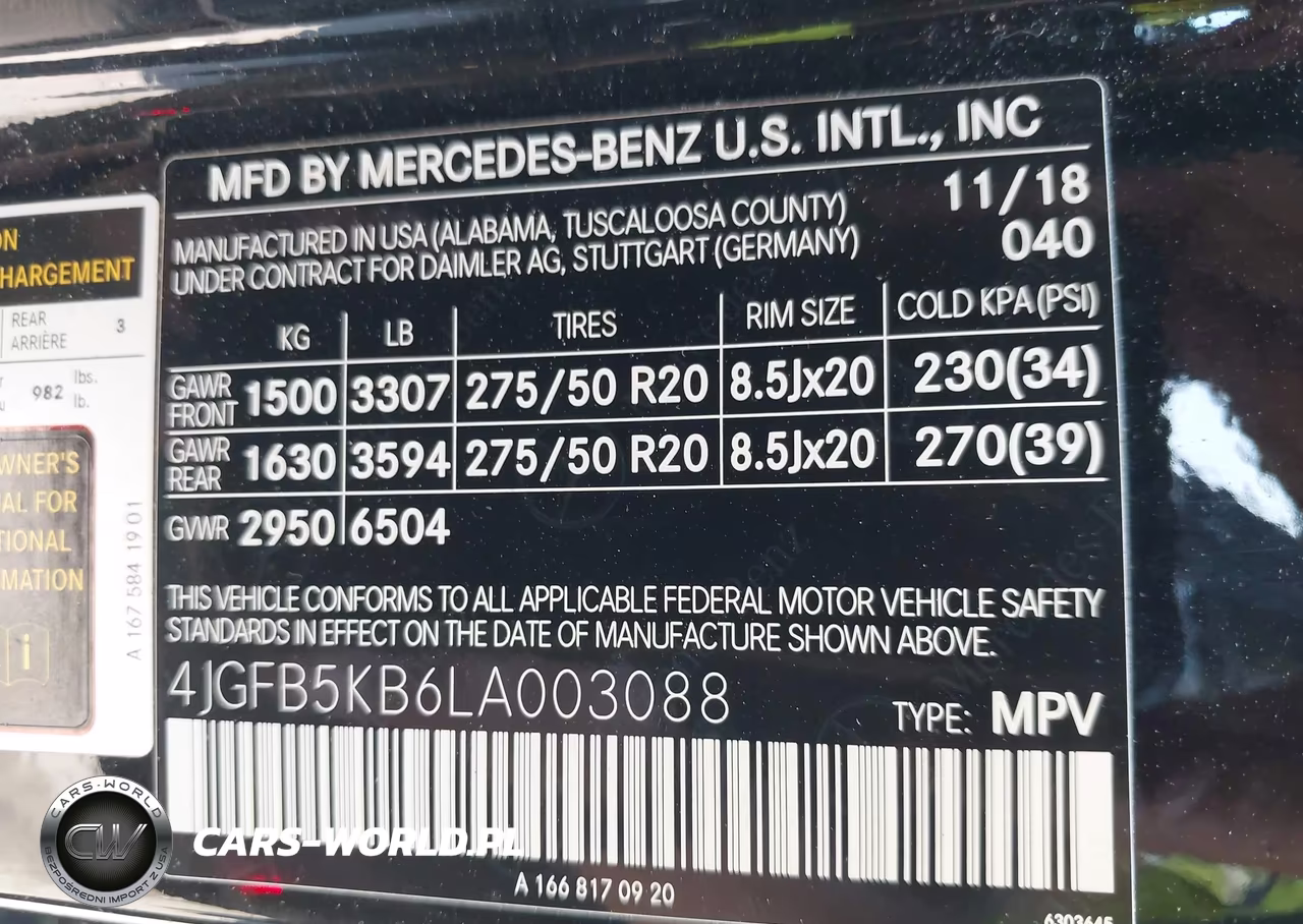 2020 Mercedes-Benz Gle 450 4Matic VIN:4JGFB5KB6LA003088 - 9