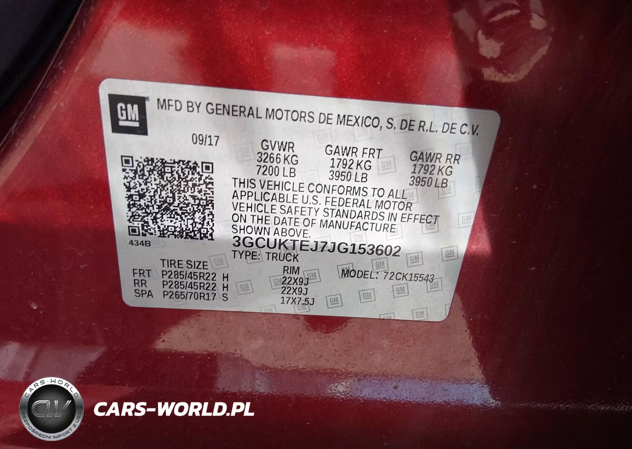 2018 Chevrolet Silverado 1500 High Country VIN:3GCUKTEJ7JG153602 - 9