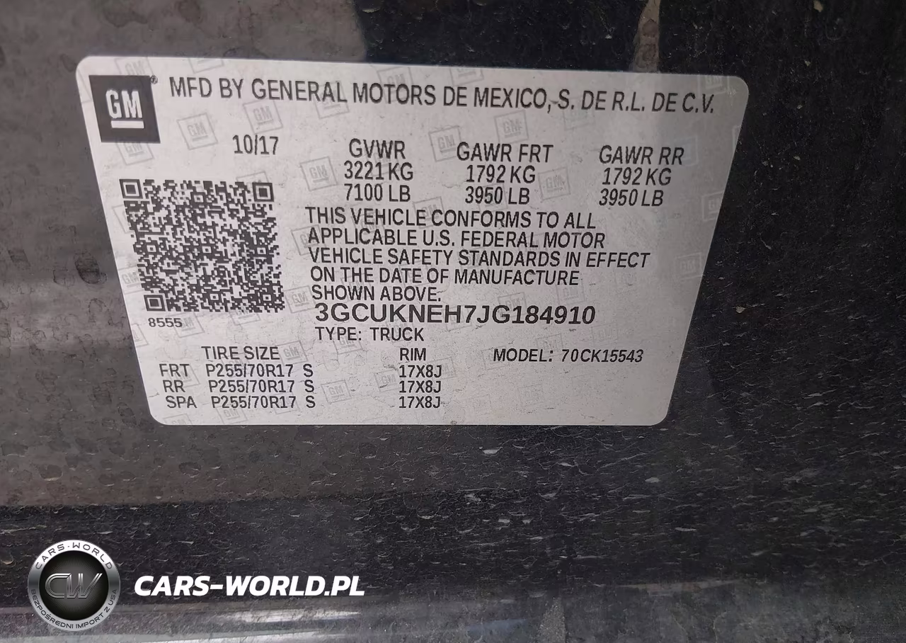 2018 Chevrolet Silverado 1500 Wt VIN:3GCUKNEH7JG184910 - 9