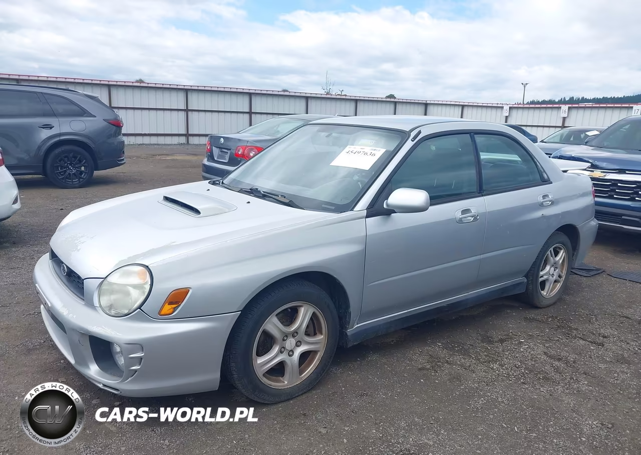 2002 Subaru Impreza Wrx VIN:JF1GD29602H519971 - 2
