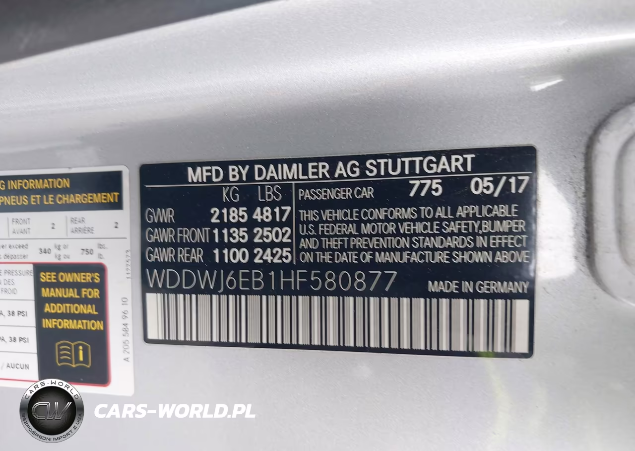 2017 Mercedes-Benz Amg C 43 4Matic VIN:WDDWJ6EB1HF580877 - 9