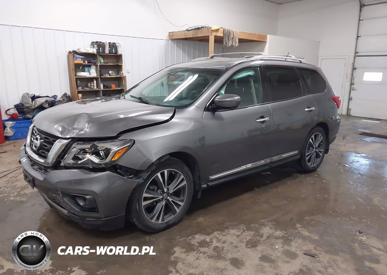 2017 Nissan Pathfinder Platinum VIN:5N1DR2MM1HC676625 - 2