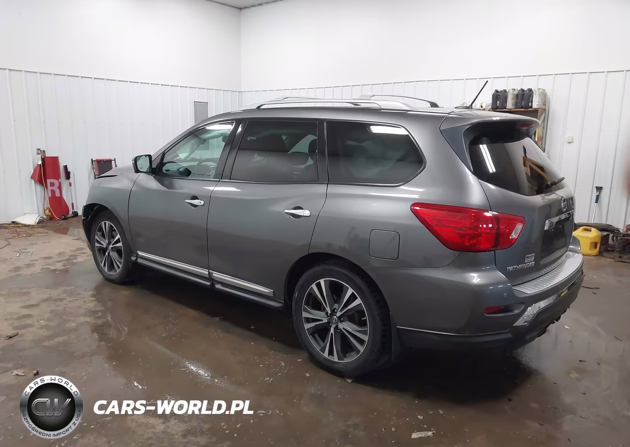 2017 Nissan Pathfinder Platinum VIN:5N1DR2MM1HC676625 - 3