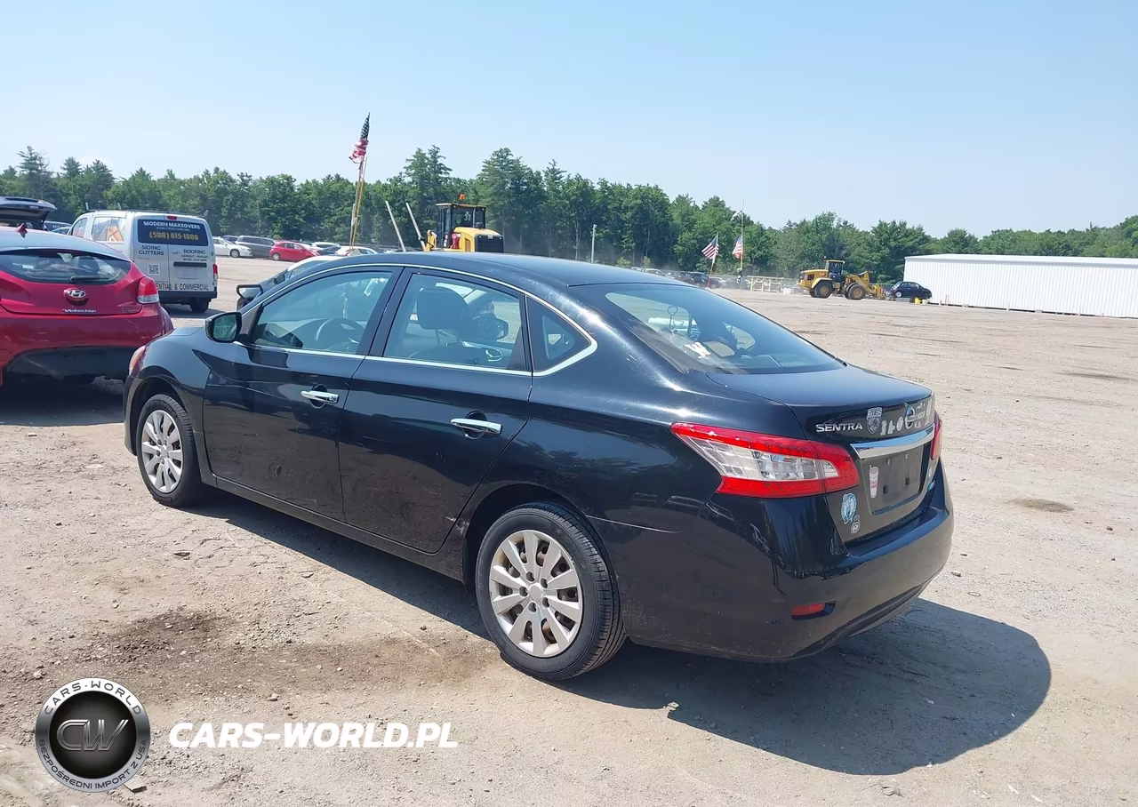 2014 Nissan Sentra S VIN:3N1AB7AP6EY202618 - 3