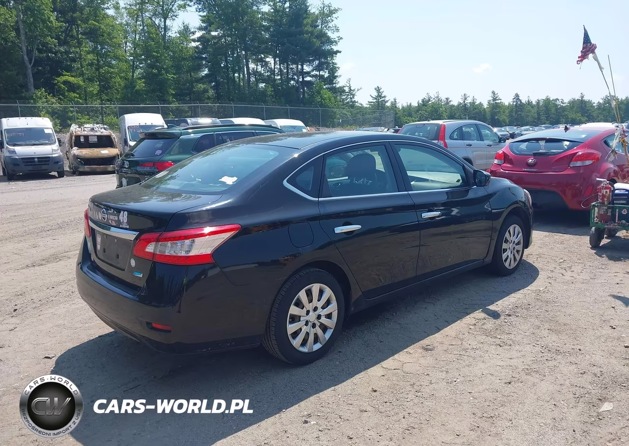 2014 Nissan Sentra S VIN:3N1AB7AP6EY202618 - 4