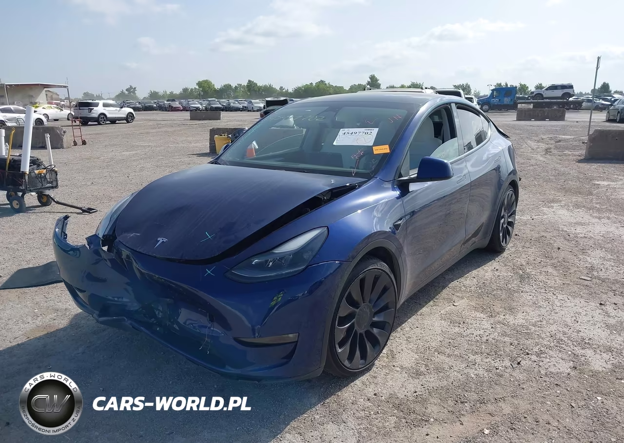 2023 Tesla Model Y Performance Dual Motor All-Wheel Drive VIN:7SAYGDEF3PF774969 - 2